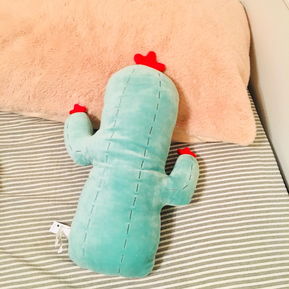 💚Large cactus pillow🌵